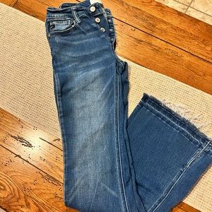 Kancan Button Fly Bootcut jeans